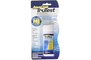 AquaChek TruTest Lot de 50 bandes de test du pH et du chlore