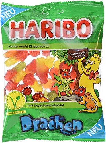 Haribo Drachen Beutel, 18er Pack (18 x 175 g)