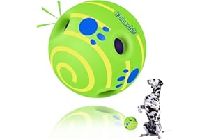 TAUCHGOE 3.93" Jouet Balles de Chien Balles de Chien indestructibles Balles de Chien Rugissant Jouets de Chien interactifs Balles de Chien durables à l'intérieur et à l'extérieur