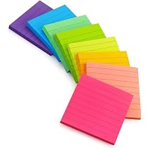 Ordinate 200 Foglietti Adesivi Trasparenti In PET – Colori Morandi, 8x20 Cm, Per Ufficio, Scuola E Marcatura Di Libri E Documenti