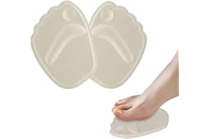 DOACT Plantillas de Zapatos con Tacón Alto (2 pares) Proteger los Pies, Medio plantilla para Alivio el Dolor en el Antepié