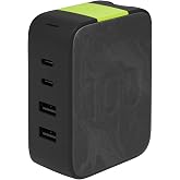 Infinitylab by Harman - InstantCharger 100W 4 USB Şarj Cihazı, Siyah