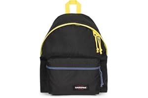 EASTPAK Padded Pak’r, Zaino Unisex - Adulto, Nero (Kontrast Lime Pilot), Taglia unica