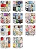 Little Bloom Stoffwindel, wiederverwendbar, mit Druckknöpfen, verschiedene Muster, 12-er Pack - 2