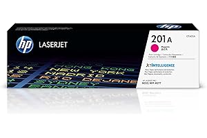 HP CF403A 201A Original LaserJet Toner Cartridge, Magenta, Single Pack, Standard