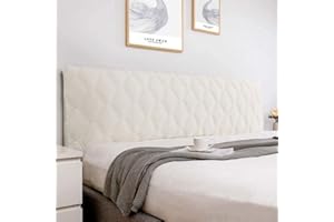 uyeoco Strecken Bett Kopfteil Abdeckung Für Full Twin Queen King Bett Kopf, Bett Kopf Rückenlehne Staubdichte Bezug Bett Zurück Schutz Verdickt All-Inclusive Kopfteil Husse