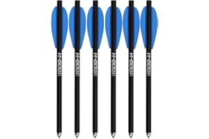 X- BOW FMA ENGINEERING X-Bow FMA Bolzen - 6,5 Zoll - Carbon - 6er Pack; für unterschiedliche Ansprüche und Einsatzzwecke konzipiert und ideal geeignet für alle Pistolenarmbrüste