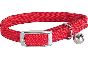 Polytrans Collier Chat Elastique Rouge