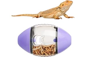 Luter Juguetes de Enriquecimiento de Dragón Barbudo, Juguetes Interactivos Dispensador de Alimentos Juguete de Enriquecimiento de Reptiles para Lagartos Dragones Barbudos Geckos Pequeños Reptiles