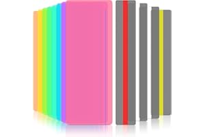ZENDSTANDING 12PCS Dyslexia Overlays, Coloured Overlays for Dyslexia Reading Guided Strips Highlight Strips, ADHD& Dyslexia Reading Aids, Visual Stress Specialists for Children, Teacher, Reading Beginners