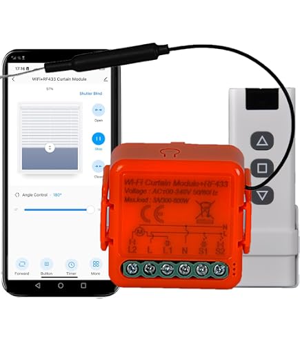 Tuya Interruttore Touch Smart ZigBee per Tapparelle e Tende Tuya Interruttore Touch Smart ZigBee per Tapparelle e Tende