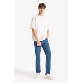DeFacto Sergio Regular Fit Normal Kalıp Normal Bel Boru Pa&ccedil;a Jean Pantolon F4683AX25AU