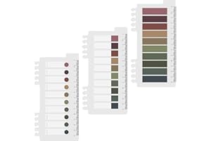 INSPUTOL Haft-Tabs, Index-Tabs, beschreibbare und neu positionierbare Ordner-Tabs, bunte Haft-Index-Tabs, Ordner-Tabs, Seitenmarkierungen, Tab für Seitenmarkierungen (Spätherbstfarben, 600 Stück, 3 Stile).