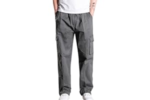 NUSGEAR 2021 Pantalones para Hombre Casual Moda Trabajo Pantalones Talla Grande Pants Jogging Pantalon Fitness Pantalones Chandal Hombre Largos Pantalones Ropa de Hombre Pantalones de Trekking L-6XL