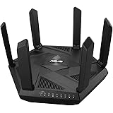 ASUS RT-AXE7800 Tri-Band WiFi 6E (802.11ax) Router (neues 6GHz-Band, AiProtection Pro, 2.5G Port, Link Aggregation, AiMesh)