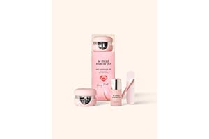 LE MINI MACARON Le Mini Macaroon - Manicure and Pedicure Kit - Semi-Permanent Nail Polish - Quick Drying LED Lamp - Fairy Floss Powder Pink Nail Gel Polish