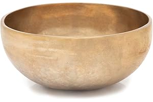 XDrum Ciotola Tibetana Omshanti 10 cm - Peso: 300g - fatta a mano in India - ideale per meditazione e terapie