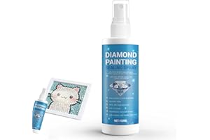 ALLONY Diamond Painting Versiegelung Spray, Versiegelung Diamond Painting, Zubehör Diamond painting, Starke versiegelung, Langlebig und Fest, Transparent und Spurlos, 150ml