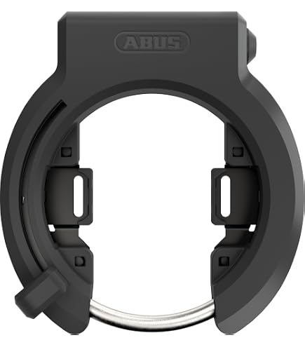 Kryptonite Antivol Cadre Ring Lock – Niveau 4/10 – Fixation Roue Arrière, Ouverture 58 Mm – Idéal Arrêts Courts