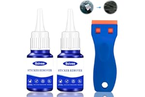 SCIVEE Dissolvant Adhésif - Enlève Les Étiquettes Tenaces et Résidus de Colle, Retrait Rapide de Colle