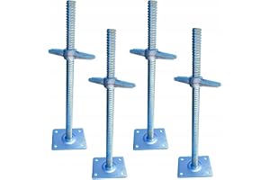 Ställningsspindel ställningsstöd hammarhuvudskruvar ställningsfötter 50 cm fi 26 mm x 4
