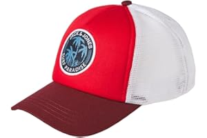 JACK & JONES JUNIOR Chłopcy Jacbyron Surf Trucker Cap Jnr kapelusz, Barbados Cherry, L/XL, Barbados Cherry, XL