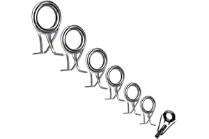 ‎QUALYQUALY QualyQualy Angelrute Reparatur Set Spitzenringe Rutenring Edelstahl Keramik Angelruteringe Spinnruten Reparatur Angelrute Reparatur Kit 30 Stück