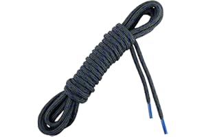 Les Lacets Français - Lacets ronds et très épais - RANDO - Pour des randonnées tout terrain - - 100% Polyester - Couleur : - FABRIQUE EN FRANCE Entreprise Patrimoine Vivant