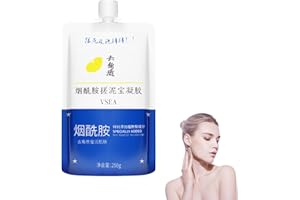 Fengyang® Gommage Corps Niacinamide, Crème d'argile amide, Gel de nicotinamide exfoliant pour le corps, Gel Exfoliant Instantané Pour Le Corps, Mud Rub Exfoliant Blanchissant, Gommage éclaircissant