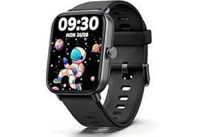 LODIMEKE Kids Smart Watch, Kids Watch No Phone Needed Heart Rate & Sleep Tracker, Stress & SpO2 Monitor, 1.8'' Fitness Tracker Step Counter, Alarm Clock, Games, Swimming Watch for Boys Girls Teens Aged 5+
