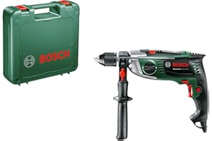 ‎BOSCH HOME AND GARDEN Bosch Home and Garden Schlagbohrmaschine AdvancedImpact 900 (Zusatzhandgriff, Tiefenanschlag, Koffer, 900 Watt), 0603174000
