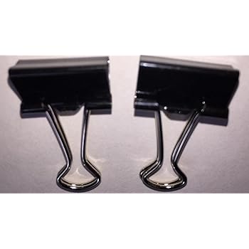 Assorted Color Metal Binder Clips: Foldback Grip, 10 Pack - UK - View #9