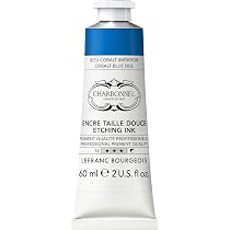 Lefranc Bourgeois Charbonnel Inchiostro Per Stampe In Rame – Tubo 60 Ml, Colore Blu Cobalto, Alta Pigmentazione, Vegano - 2