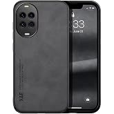Microcase Huawei Nova 14 Pro i&ccedil;in Luxury Leather Series Deri Desenli Plastik Koruma Kılıf - AL8125 (Gri)