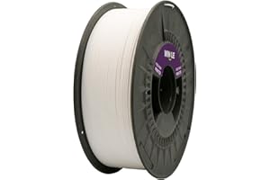 Winkle Filament PLA | Pla 1,75 mm | Filament Impression | Imprimante 3D | Filament 3D | Couleur Blanc Glacier | Bobine 300gr