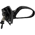 K D Side/Door Mirror for Maruti Alto (All Models) VX 2000-2012 & ALTO K10 Type 1 (2010-2014) VX (Right/Driver Side) Adjustable(Black)