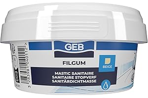 GEB 104011 Filgum - Mastice impermeabilizzante a base di caucciù, 1 200 g
