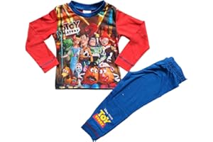 Disney Boys Toy Story Buzz Lightyear, Woody, Jessie Pyjamas. Ages 18 Months To 5 Years