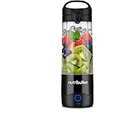 nutribullet blender portable léger, tasse tritan sans BPA 475ml, mini blender avec lame en acier inoxydable 4 points, blender