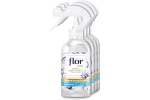 Flor Instant Perfume para la ropa, fragancia azul - pack de 4