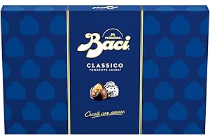 BACI PERUGINA Box 350g Classico Dark FINE Chocolate Truffle with Hazelnuts