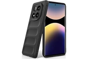 BonYonka Funda para Xiaomi Redmi Note 14 Pro 5G / Poco X7 5G, Funda de Silicona Resistente a Golpes y Arañazos, Forro de Microfibra Suave, Funda Integral con Protección para La Cámara, Negro