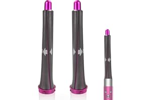 MOUPAA 1 Paar 20 mm lange Lockenstab Barrels Aufsatz für Dyson Airwrap Styler HS05 HS01, professionelles Volumen und Form Lockenwickler Werkzeug