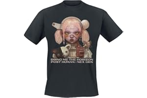 Bring Me The Horizon T Shirt Nex Gen Cover Nue offiziell Unisex Schwarz