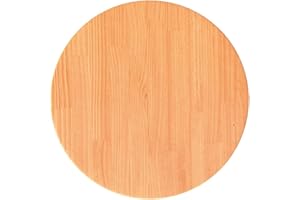 vidaXL Tablero de Mesa Redondo Madera Maciza de Pino marrón Ø40x2,5 cm
