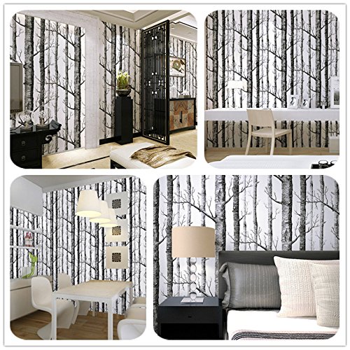 Moderne Vliestapete 53,3 x 998,2 cm Home Dekoration Wall Aufkleber – nicht selbstklebend Paper by Churun, 53x1000cm - 7