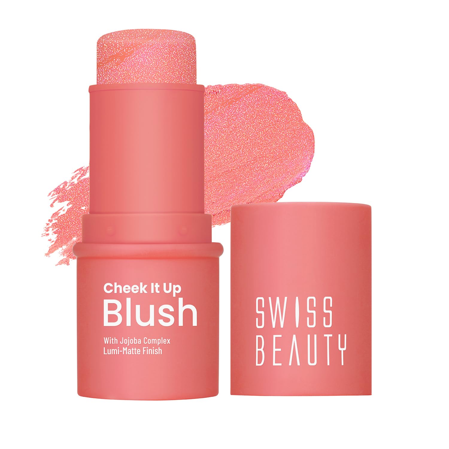 Swiss Beauty Cheek It Up Blush (Mood lifter Coral)