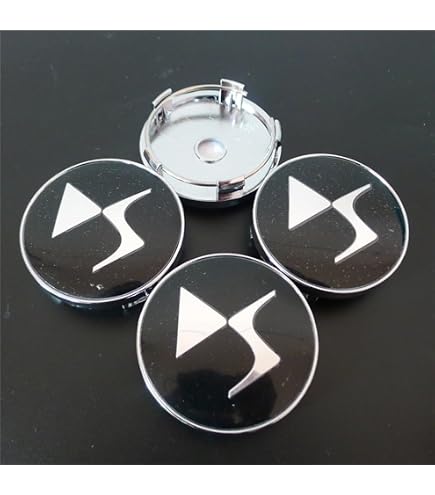Cache-moyeux Pour DS3, DS4, DS5, DS6, DS7, DS9 – Lot De 4, Diamètre 60 Mm | Enjoliveurs Plastique, Facile à Installer - 9