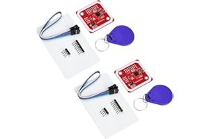 Aideepen 2 Stück PN532 NFC NXP RFID-Modul V3 Kit Reader Nahfeldkommunikationsleser-Modul-Kit I2C SPI HSU