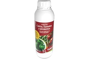 CULTIVERS Calcium, flüssig, Tomaten und Paprika, 1 l Kalziummangelkorrektor für Gemüse. Natürlicher organischer Dünger verstärkt die Widerstandsfähigkeit gegen Krankheiten.